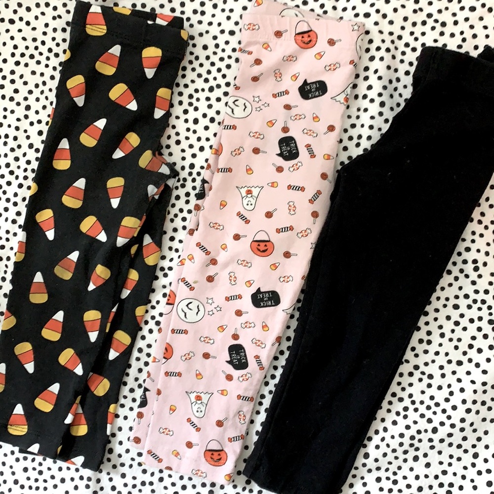 3 pack of Halloween leggings